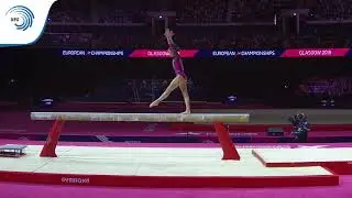 Elisa IORIO (ITA) - 2018 Artistic Gymnastics Europeans, junior beam bronze medallist