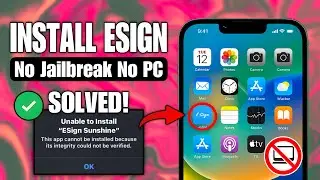 Latest Scarlet & Esign Install Guide for iOS (2025) | No Jailbreak, No PC | Solve Unable to verify