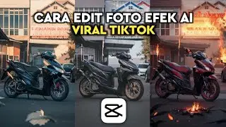 Cara Edit Foto Efek Ai Di Capcut || Edit Foto Efek Ai Trend Tiktok