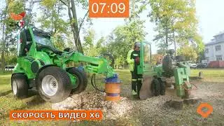 Dipperfox против LASKI (сравниваем измельчители пней)