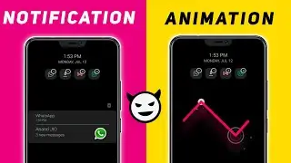 Enable Stylish Notification Animation On Any Android | Change Notification Style On Any Android 2021