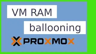 How to dynamically allocate RAM to a VM on Proxmox #shorts #proxmox #virtualmachines