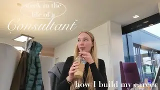 Week in the Life of a Consultant | what I do to establish my career