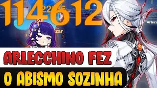 ARLECCHINO FEZ O ABISMO SOZINHA - EXPRESS NIGHTWYVERNTJS | GENSHIN IMPACT