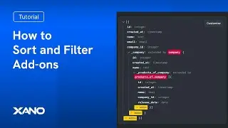 How to Sort and Filter Add-ons