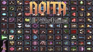 Noita Tier list: ALL 106 Perks!