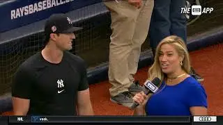 Meredith Marakovits interviews Yankees recent trade acquisition, Clay Holmes