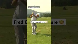 Fred Couples’ stock yardages at age 65 💪