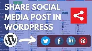 How To Share WordPress Post On Social media | Sassy Social Share Plugin WordPress | 2021