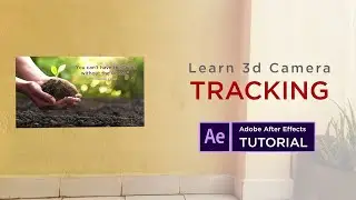 How to Attach Objects to Walls in Adobe After Effects 3d Motion Track Videos Tutorial ||  2020