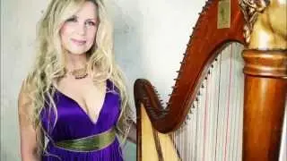 Harpist Carol Tatum, Crystal Tears, solo harp clip .41 seconds (2015)