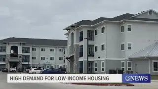 Low-income housing in high demand locally