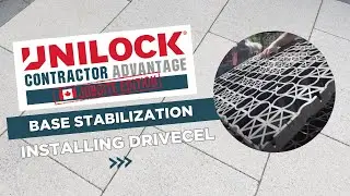 Installing Unilock DriveCel for Rock-Solid Base Stabilization