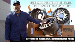 Eliminate the Dually Setup for 3500 Mercedes Sprinter Van with the New Super Single!