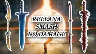 Euporia, Moonveil Katana, Dark Moon Greatsword, Eleonora's Poleblade, Blasphemous Blade on Rellana