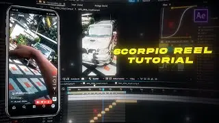 Trending Scorpio Video Tutorial || #aftereffects || Malayalam || Job Zaak
