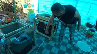 Наш вибростол. Конечная доработка.