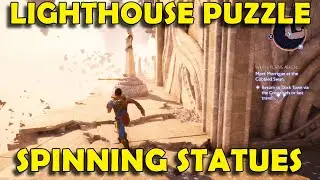 Dragon Age The Veilguard - Lighthouse Puzzle Solution (Statues with Levers) - Nostalgia Trip Trophy