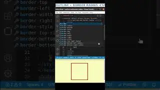 Outline and Border Radius Effect | HTML CSS