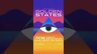 Golden States coming July 15th #tycho #shorts #electronicmusic #channeltres #pandabear #buscabulla