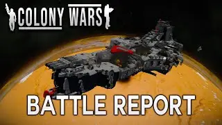 Space Engineers - Colony Wars: Battle Damage Report!