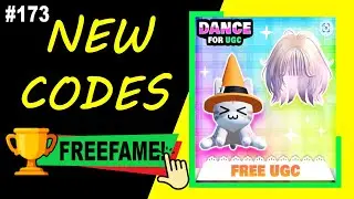 *NEW* ALL WORKING DANCE FOR UGC CODES 2024 TODAY - ROBLOX DANCE FOR UGC CODES #173