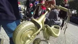 Bring Your Own Big Wheel: TRUMPS on TRIKES!