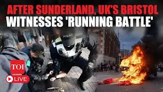 UK On Edge As Riots Spread To Bristol After Sunderland; Rivals Groups Throw Stones And Punches