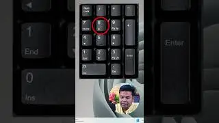 Best Computer Trick🔥Use Keyboard To Move Mouse Pointer #shorts