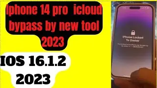 Iphone 14 Pro Icloud bypass ios 16 2023              Ios 16.1.2 iCloud bypass 2023