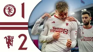 VICTORY AT VILLA PARK 🙌 | Aston Villa 1-2 Man Utd | Highlights