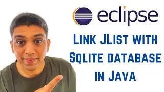 Java swing tutorial using Eclipse - How to link JList with Sqlite database in Java