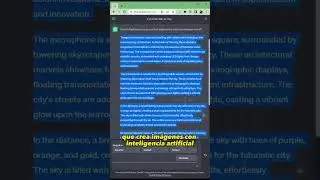 Usa el Chatgpt como asistente para crear imágenes #chatgpt #ia #ai #inteligenciaartificial