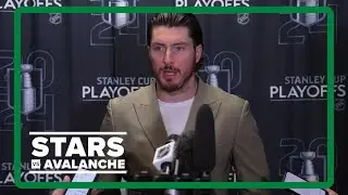 Matt Duchene, Peter DeBoer | Dallas Stars vs. Colorado Avalanche practice press conference