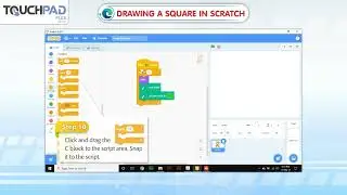 Drawing a square in scratch