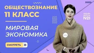 Видеоурок 10. Мировая экономика. Обществознание 11 класс