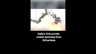 AP: Indias first ever private rocket Vikram-S launched from Sriharikota | #VikramS #ISRO #Shorts