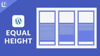 How to Equal Height Card in WordPress using CSS