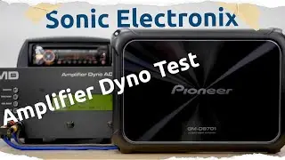 Pioneer GM-D9701Amplifier Dyno Test | SMD D'Amore AD-1