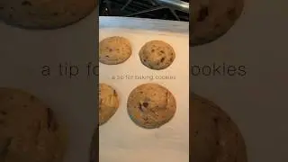 How to get perfectly round cookies!🍪