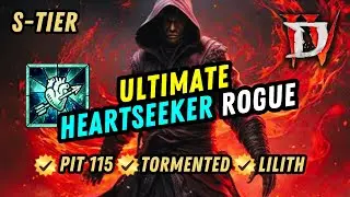 Diablo 4 Season 4 Rogue Build ULTIMATE HEARTSEEKER Build