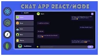 🔴 Realtime Chat App with React, Node.js, Socket.io and MongoDB