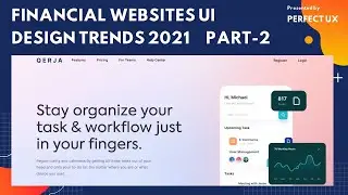 Financial Website UX Design Trends 2021 |  UI Design Trends 2021   Part-2