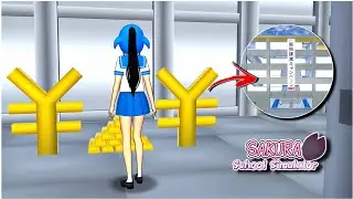 Killing Everyone in Tax Office and Getting Gold Bar • Sakura School Simulator @SLevelo