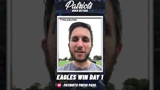 Eagles Dominate Patriots in Day 1 of Joint Practice #QuickHitters