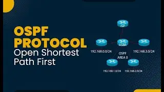 How to use OSPF protocol on Cisco Packet Tracer