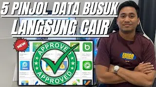 5 PINJAMAN ONLINE LANGSUNG CAIR DATA BUSUK | PINJOL DATA BUSUK CAIR