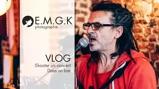 Photographier un concert dans un bar