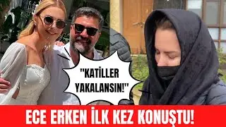 Ece Erken eşi Şafak Mahmutyazıcıoğlu'nun katillerine isyan etti! Ece Erken gözyaşlarına boğuldu!
