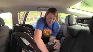 How to install a rear facing car seat